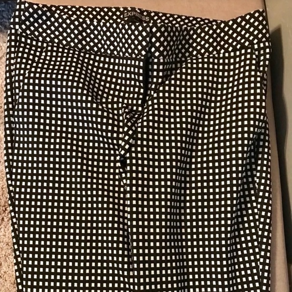 Express Checkered columnist Pants - Picture 5 of 7